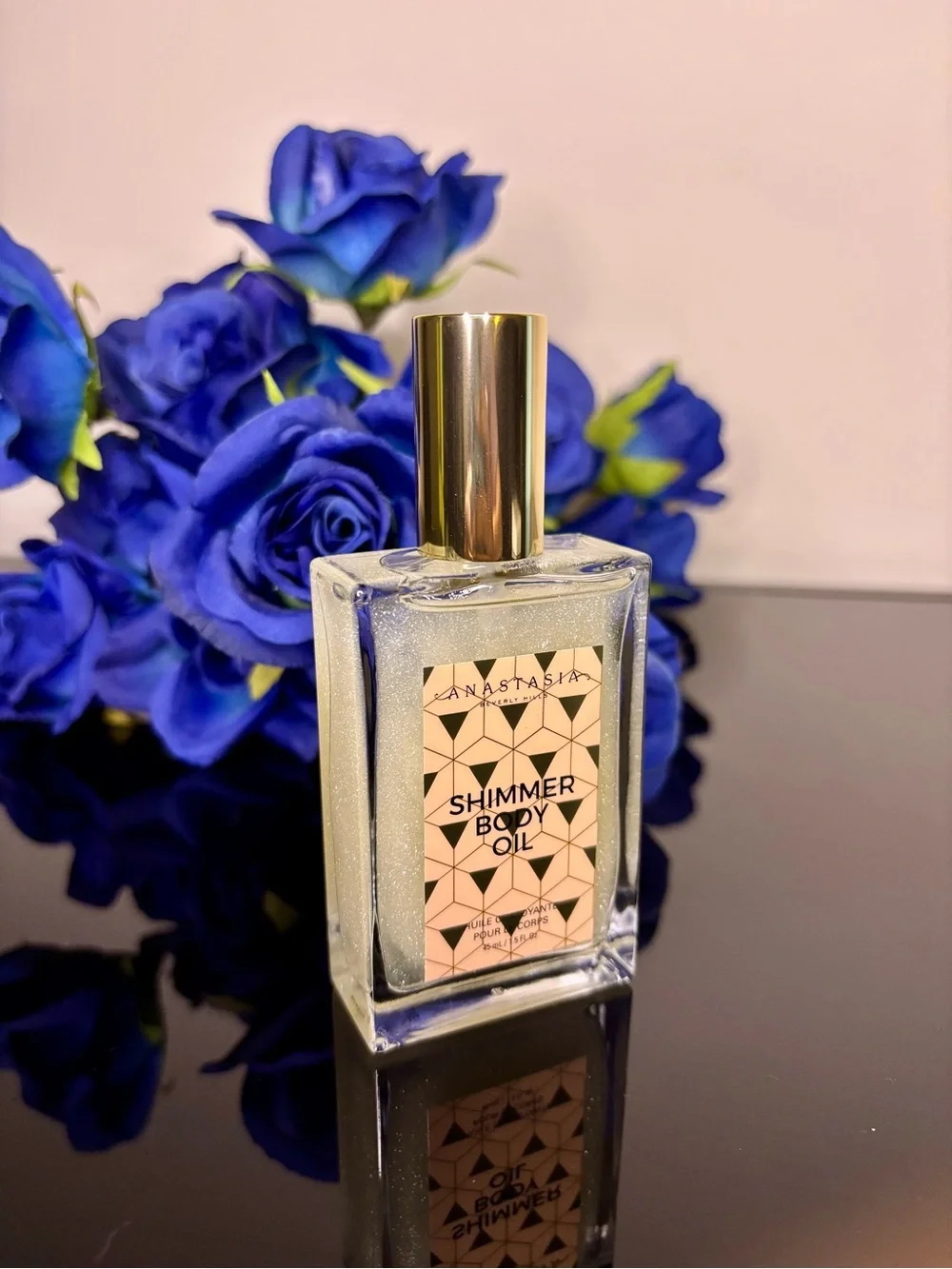 NWT Anastasia Beverly Hills Shimmer Body Oil in White — size 45ml - Picture 2 of 9